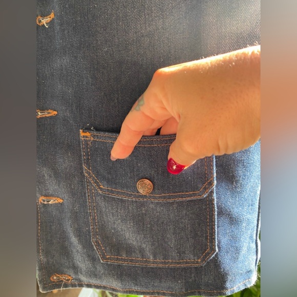 SOLD! ♥️ Big Ben Denim Sherpa Lined Vest - Picture 6 of 7